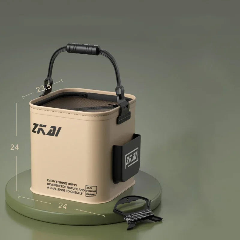 AquaTrek™ Foldable Fishing Bucket
