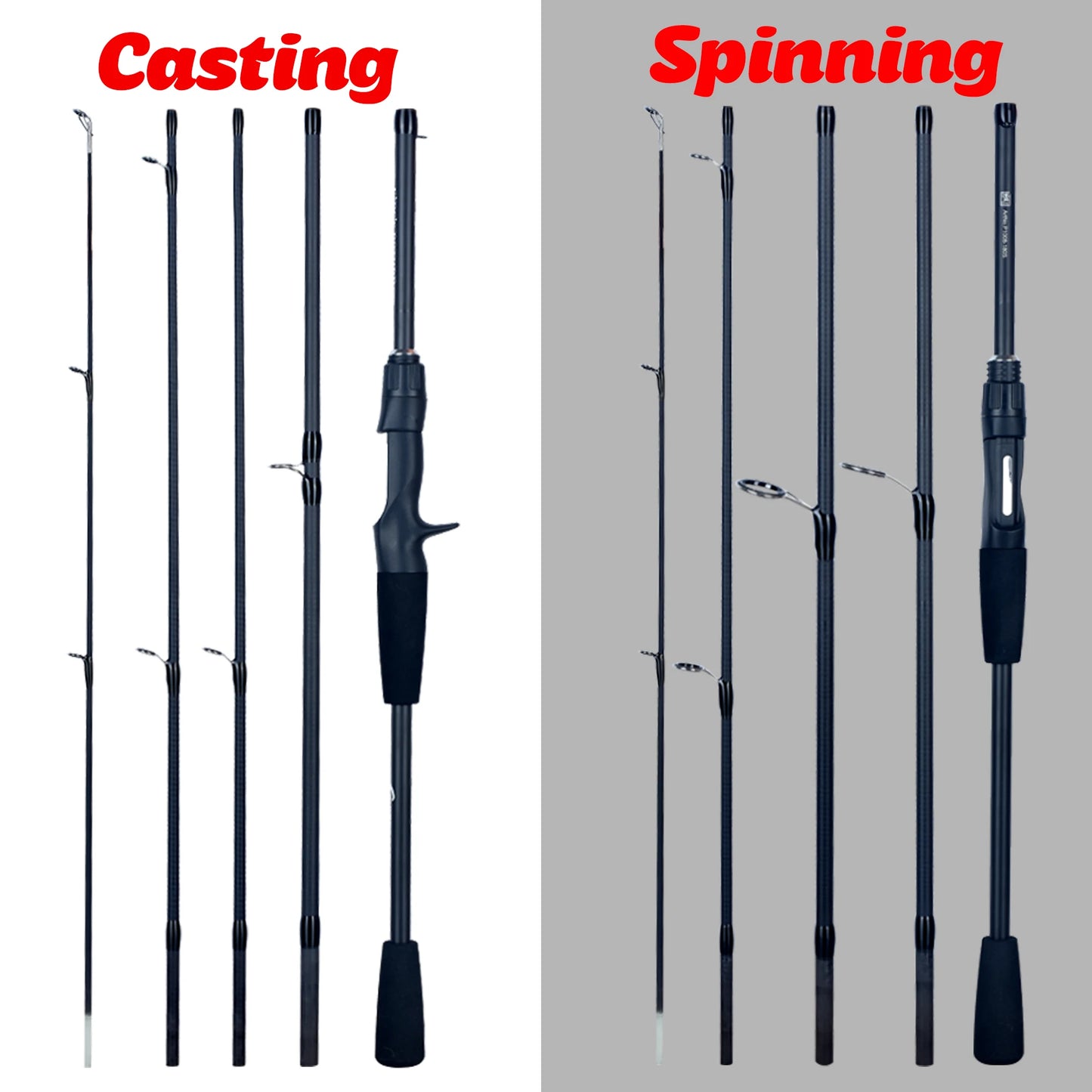Phishger™ TravelFlex Carbon Rod