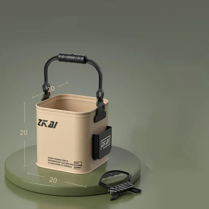 AquaTrek™ Foldable Fishing Bucket