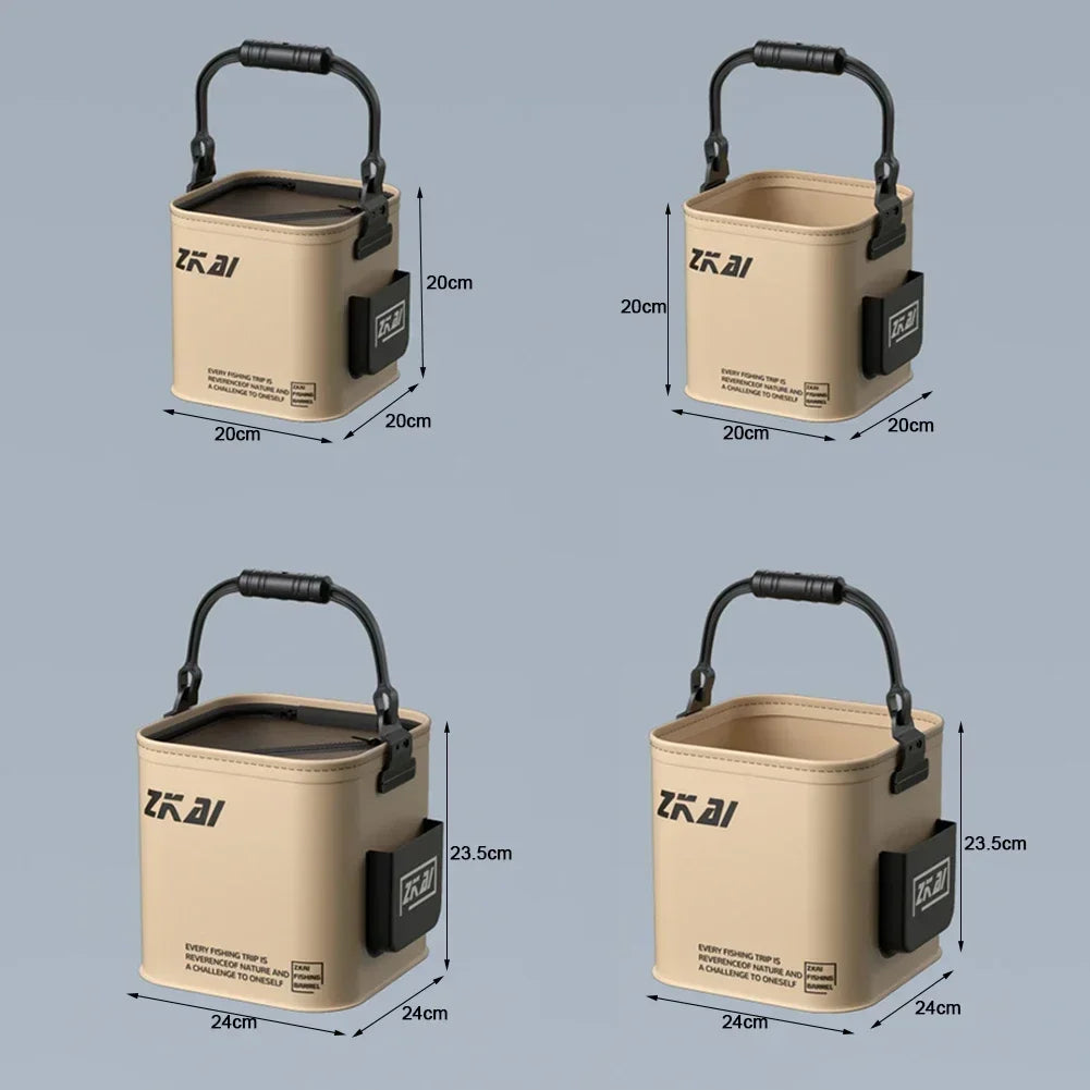 AquaTrek™ Foldable Fishing Bucket