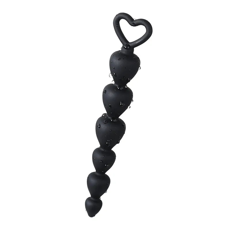 Lunare™ – Silicone Heart Bead Pleasure Chain