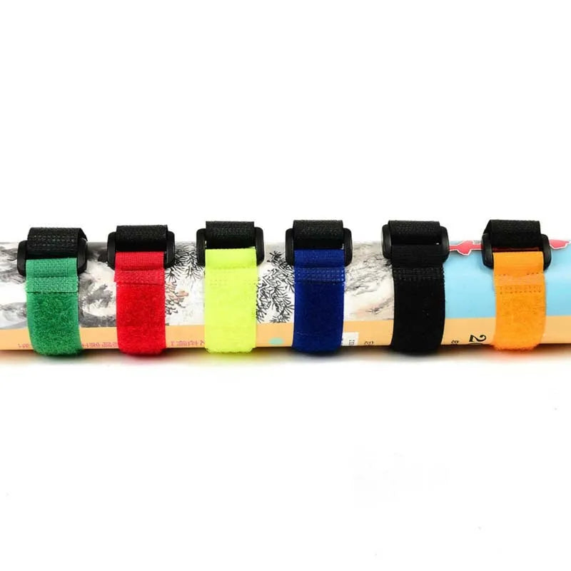 RodGrip™ Strap Set – 10pcs Reusable Fishing Rod Ties