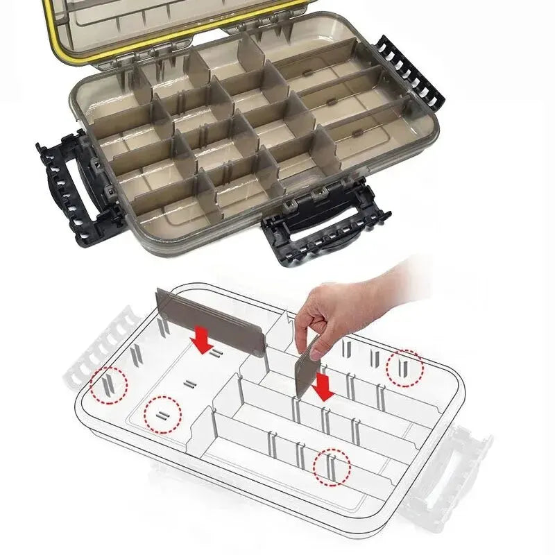 AquaVault™ Waterproof Tackle Box