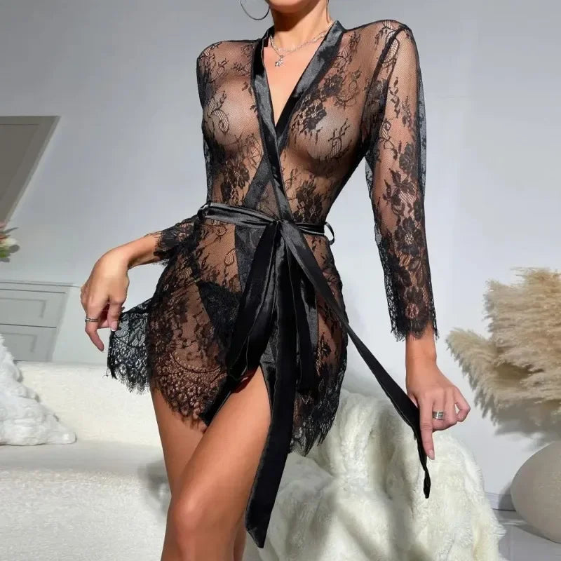 Fiona™ Lace Robe
