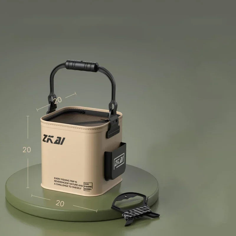 AquaTrek™ Foldable Fishing Bucket