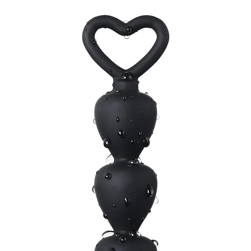 Lunare™ – Silicone Heart Bead Pleasure Chain