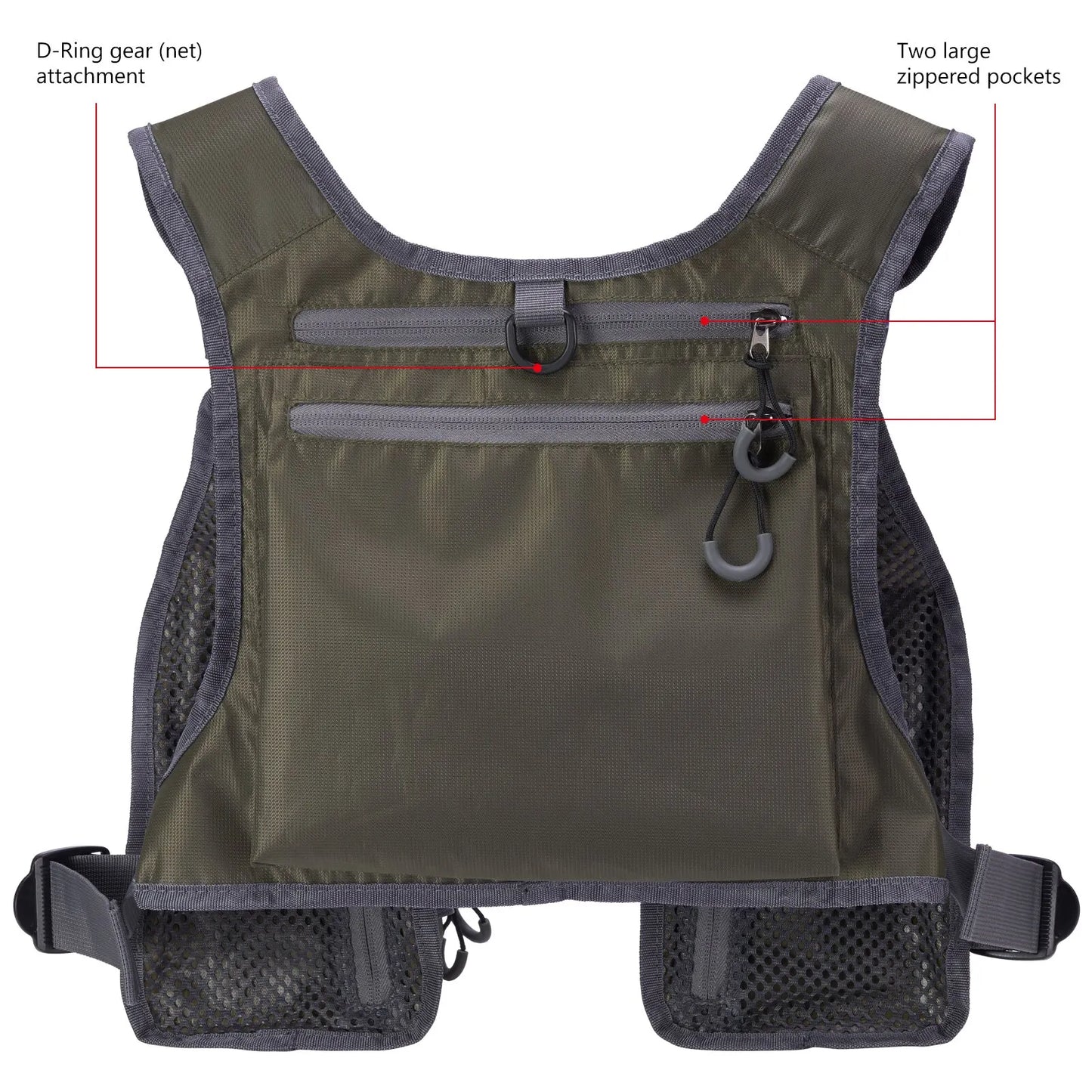 AeroVest™ FV08 Lightweight Fly Fishing Chest Pack