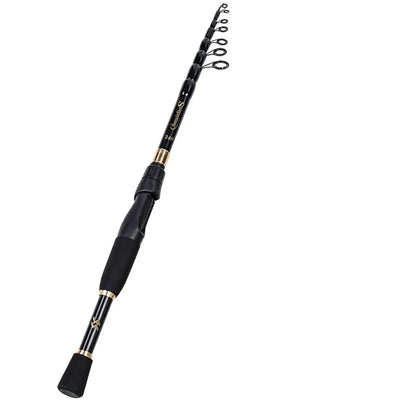 Sougayilang AeroLite™ Telescopic Carbon Fishing Rod (1.8m–2.4m)