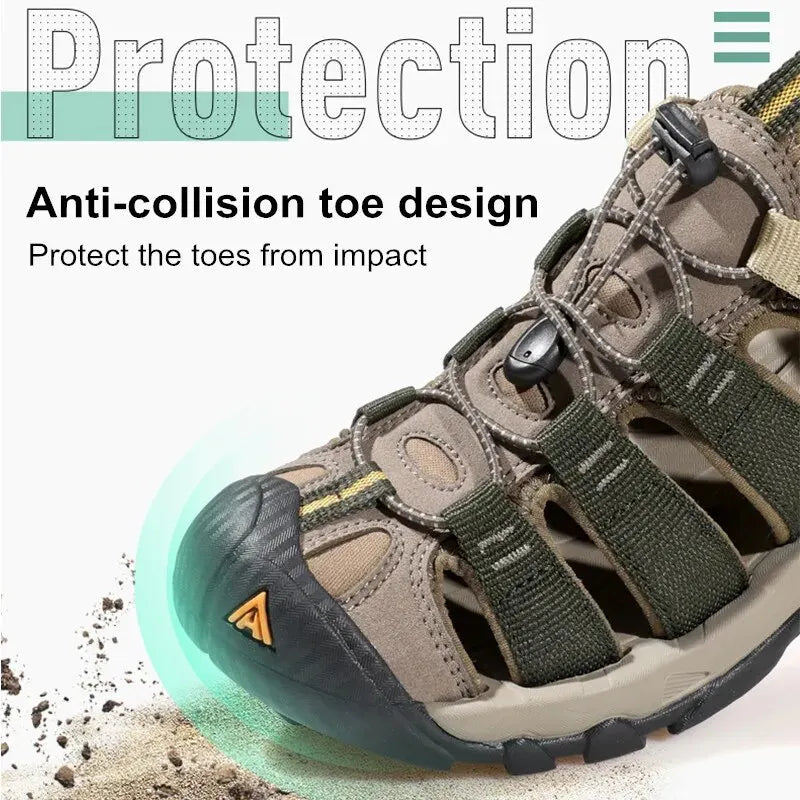 TerraFlow™ Breathable Outdoor Sandals for Men