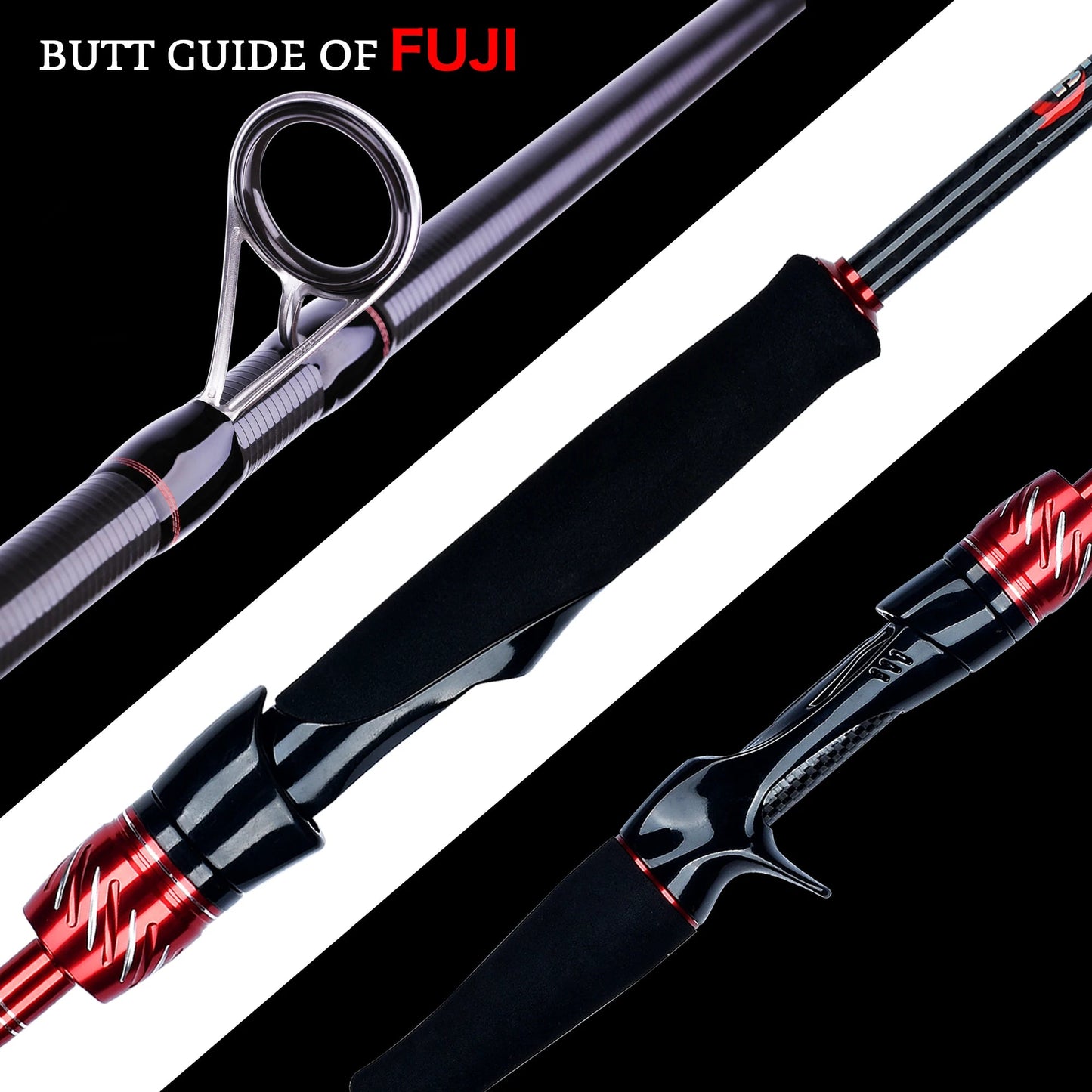 AeroQuest™ T800 Carbon Travel Lure Rod