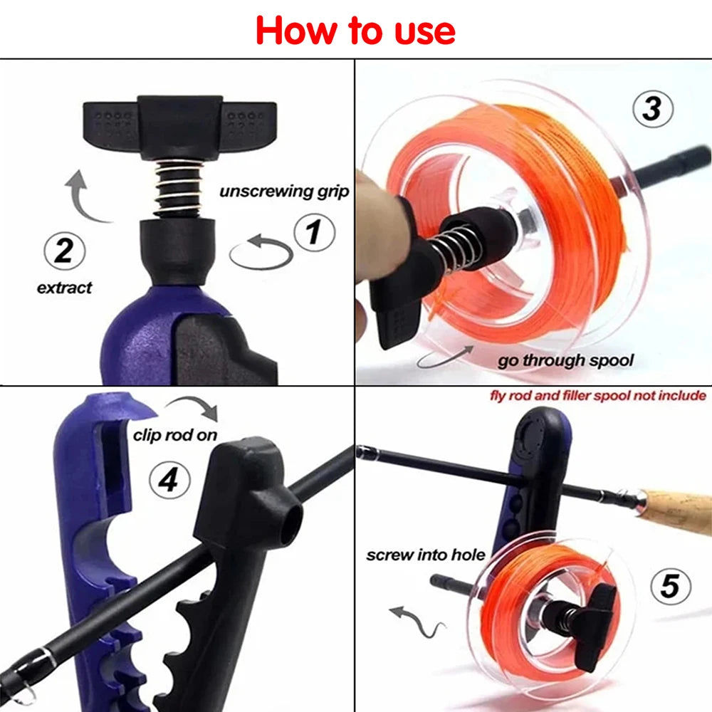 LineMaster™ Portable Fishing Line Spooler
