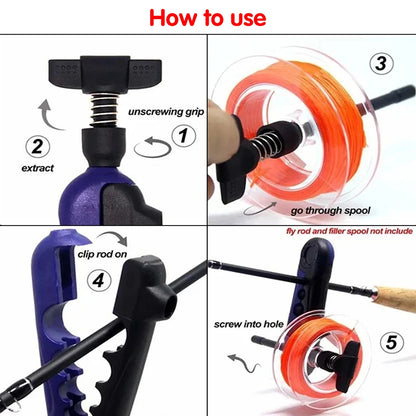LineMaster™ Portable Fishing Line Spooler