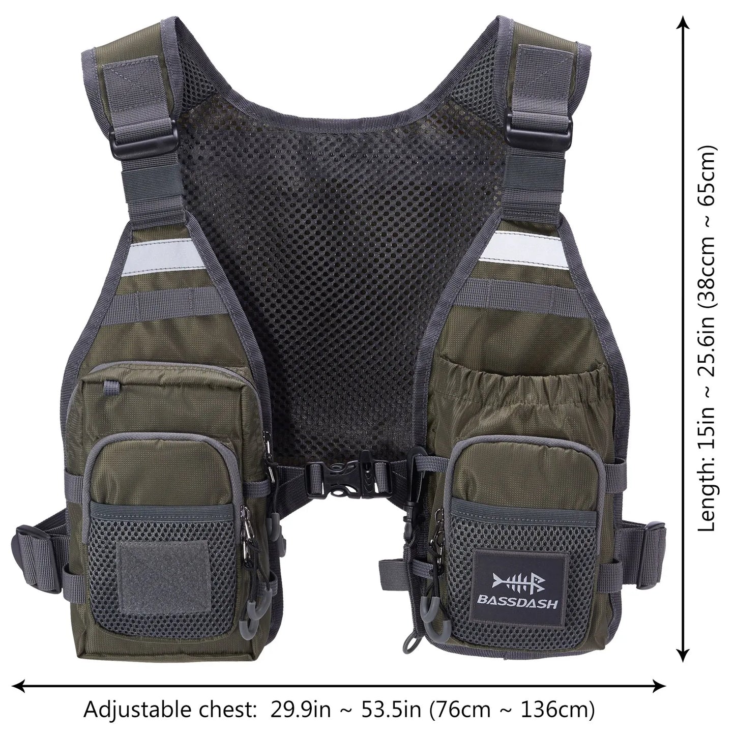 AeroVest™ FV08 Lightweight Fly Fishing Chest Pack