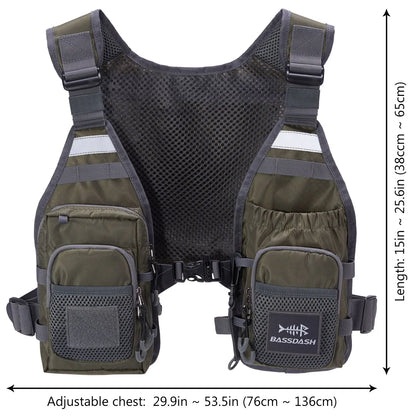 AeroVest™ FV08 Lightweight Fly Fishing Chest Pack