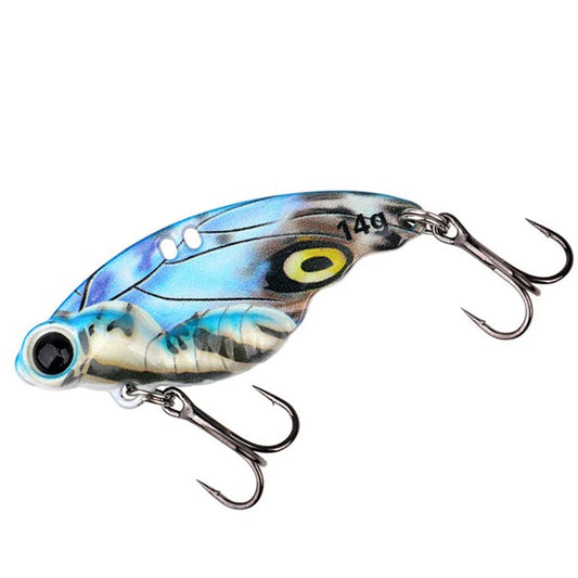 VibeFlutter™ Cicada Metal VIB Spoon Bait