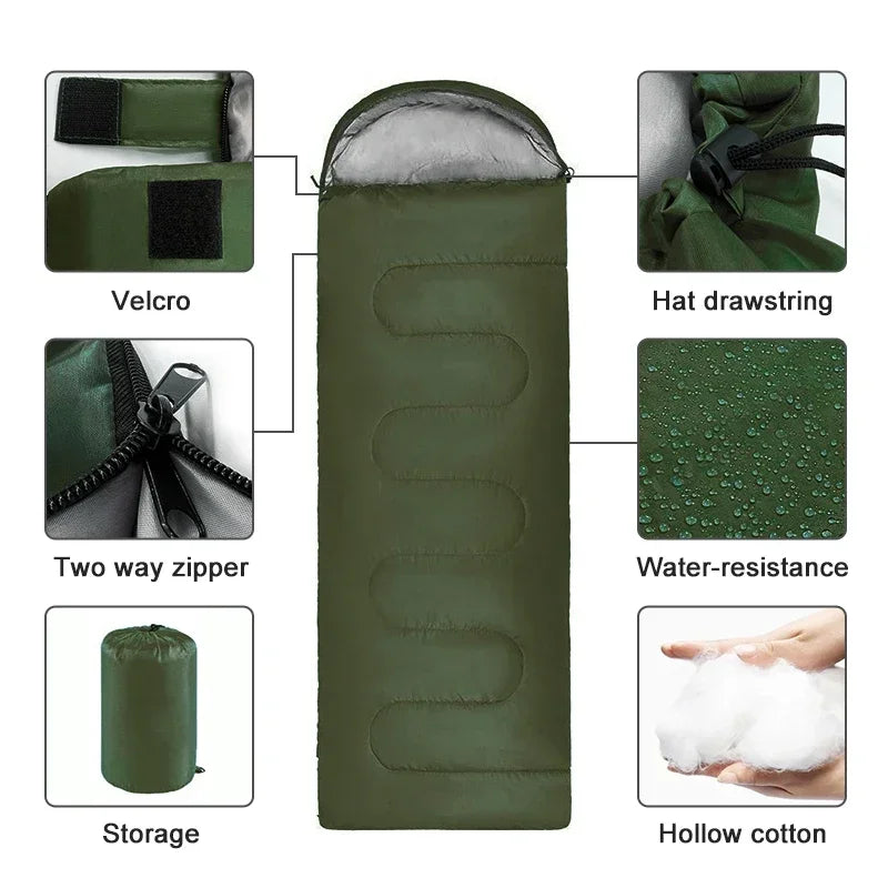 TrekShell Ultralight 4-Season Sleeping Bag