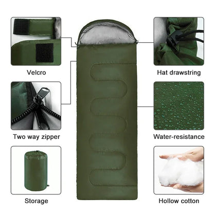 TrekShell Ultralight 4-Season Sleeping Bag