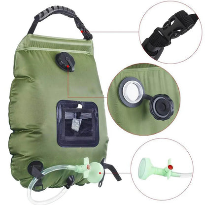 AquaCamp™ 20L Portable Camping Shower Bag
