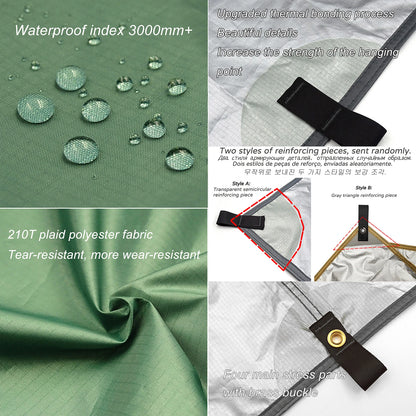 StormGuard Pro – Waterproof Multi-Purpose Camping Tarp