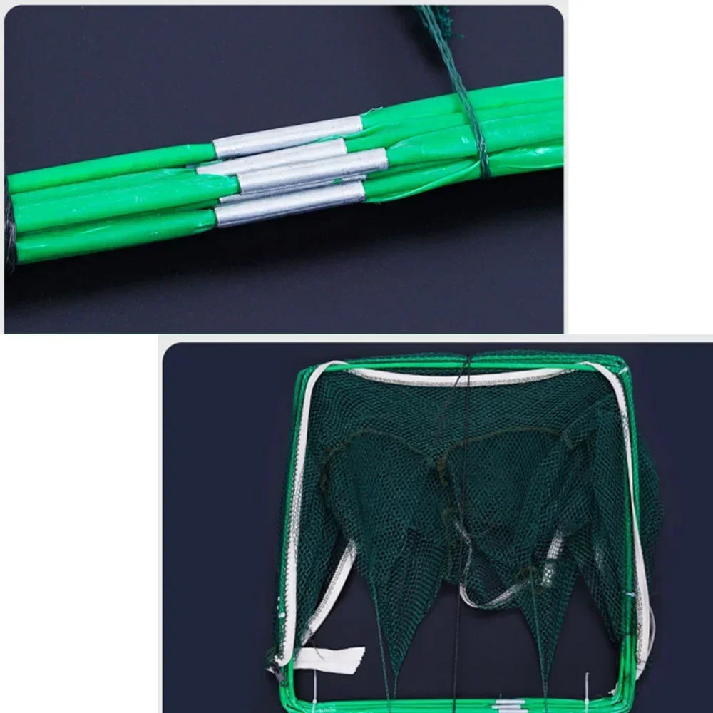 AquaTrap AutoFold™ 6-Hole Fishing Net Cage