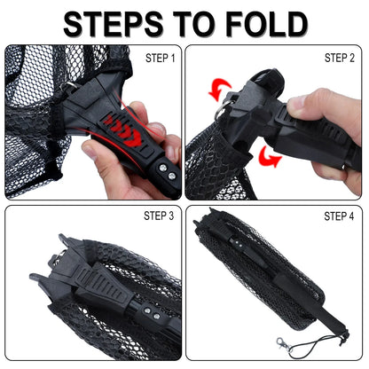 TelescopiCatch™ Folding Fishing Landing Net (65–112cm)