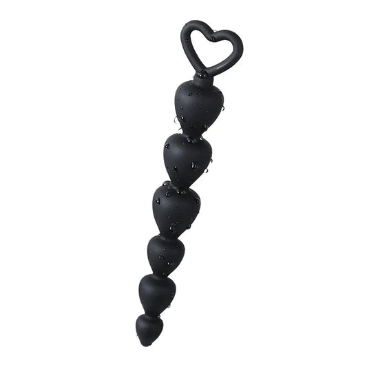 Lunare™ – Silicone Heart Bead Pleasure Chain