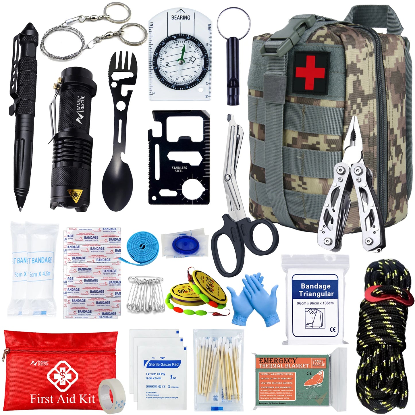 Ultimate Tactical First Aid Survival Kit