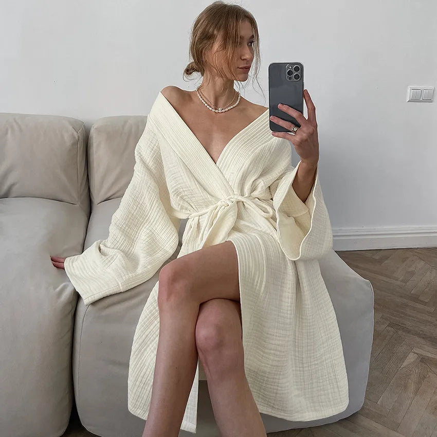 Alba Cotton Robe™