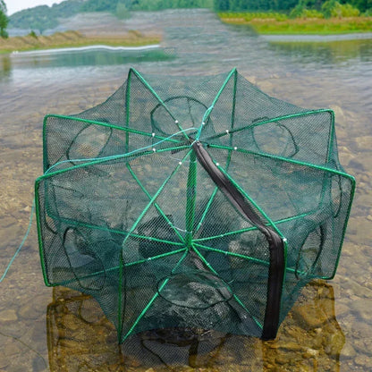 AquaTrap AutoFold™ 6-Hole Fishing Net Cage