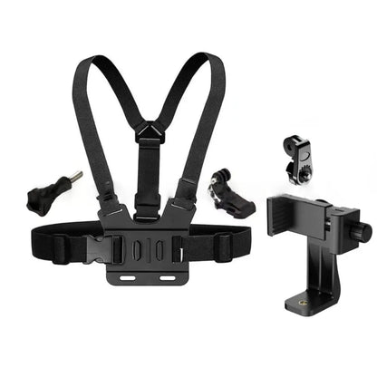 ChestGrip™ Pro - Adjustable Chest Mount Phone & Action Cam Holder