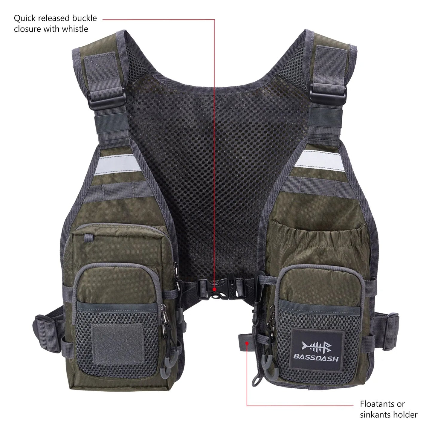 AeroVest™ FV08 Lightweight Fly Fishing Chest Pack