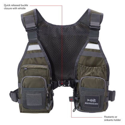 AeroVest™ FV08 Lightweight Fly Fishing Chest Pack