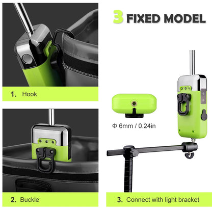 AquaPulse™ 3-in-1 Smart Fishing Oxygen Pump