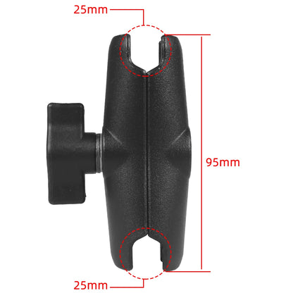 MountCore X1 – Universal Double Socket Extension Arm for 1" Ball Mounts