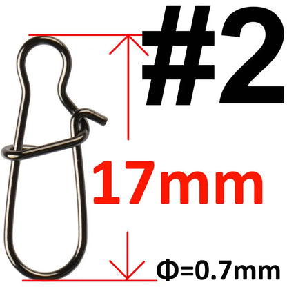 QuickLock™ Stainless Steel Snap Clip