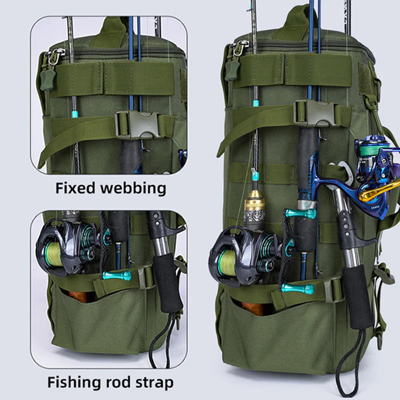 TrailMaster™ Tactical Fishing Backpack
