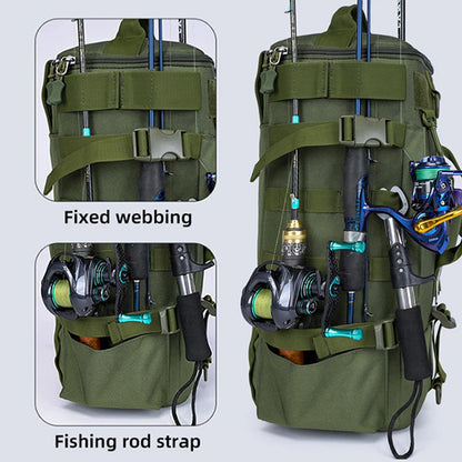 TrailMaster™ Tactical Fishing Backpack
