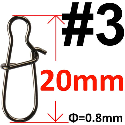 QuickLock™ Stainless Steel Snap Clip