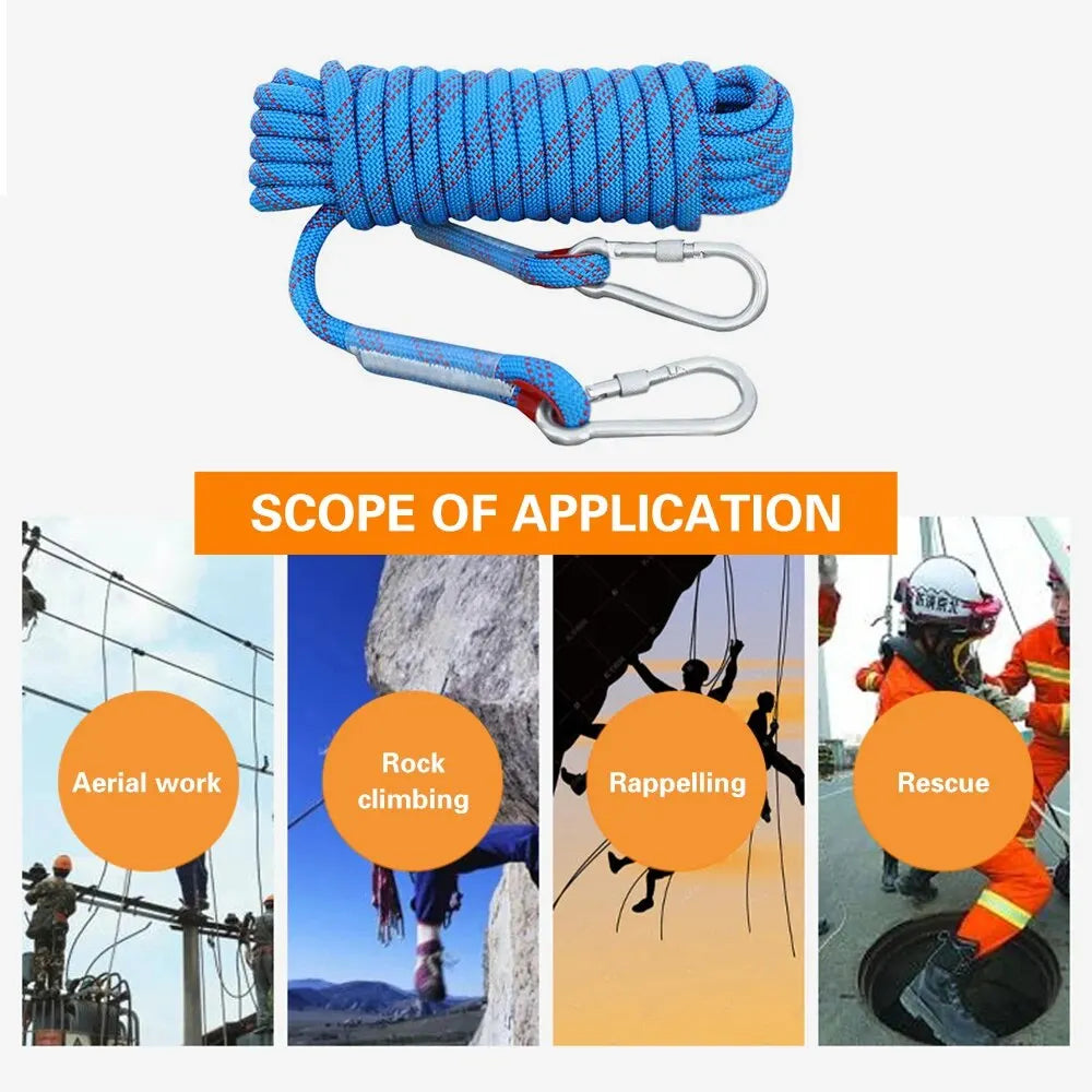 TrekGuard™ 10mm Static Climbing Rope