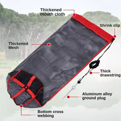 NetNest™ Foldable Fishing Mesh Bag
