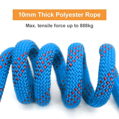 TrekGuard™ 10mm Static Climbing Rope
