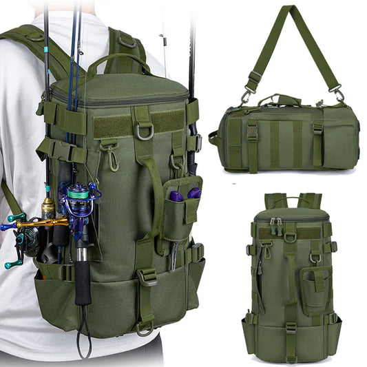 TrailMaster™ Tactical Fishing Backpack