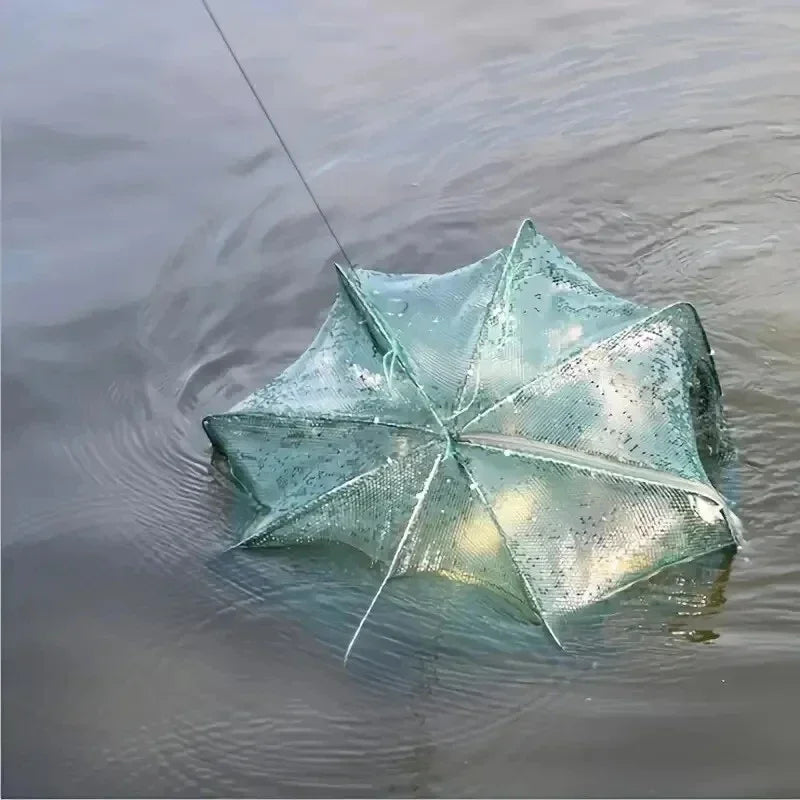 AquaTrap AutoFold™ 6-Hole Fishing Net Cage
