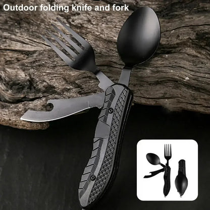 3-in-1 Multi-Tool Camping Folding Knife