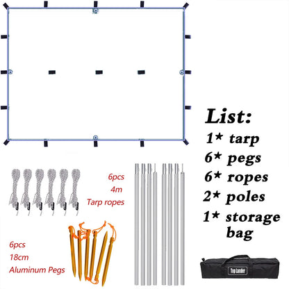 StormGuard Pro – Waterproof Multi-Purpose Camping Tarp