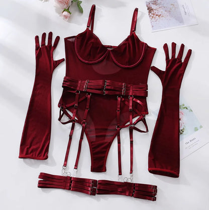 Pearla™ Crimson Bodysuit