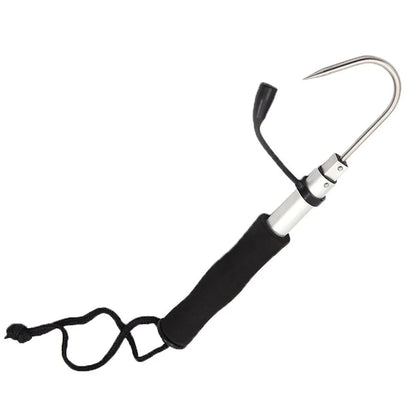 HookMaster™ Compact Telescopic Gaff – Stainless Steel Spear Hook
