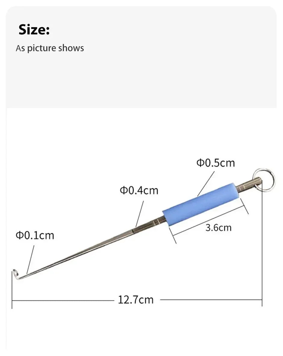 SwiftRelease™ Stainless Steel Hook Extracto