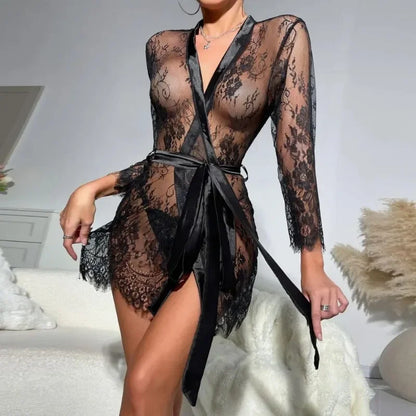 Fiona™ Lace Robe