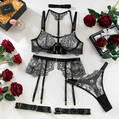 Bella™ Lace Harness Lingerie Set